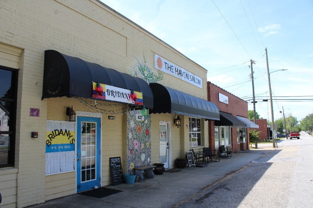 Downtown Lillington Storefronts
